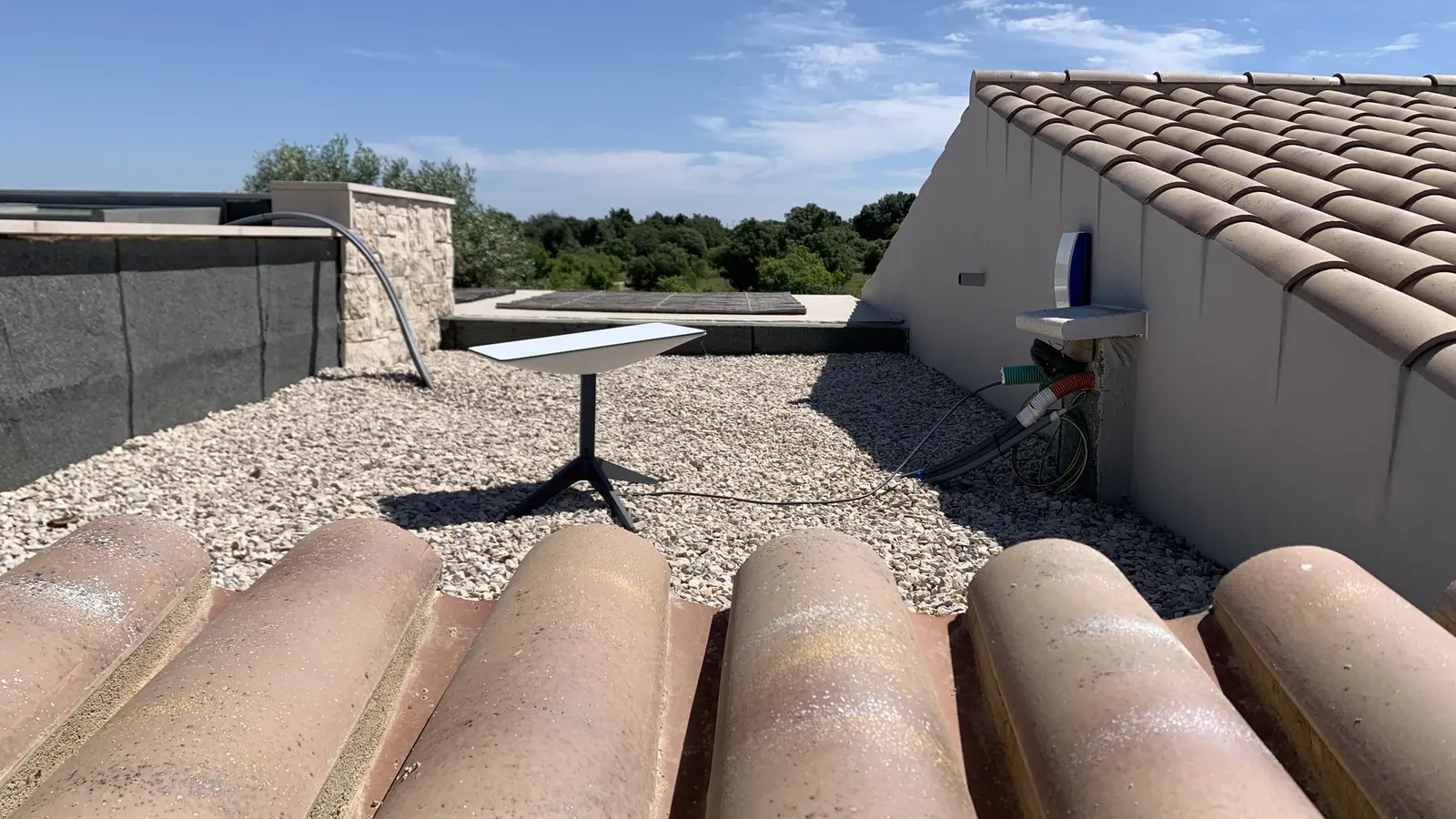 Installation Starlink à Lagoa